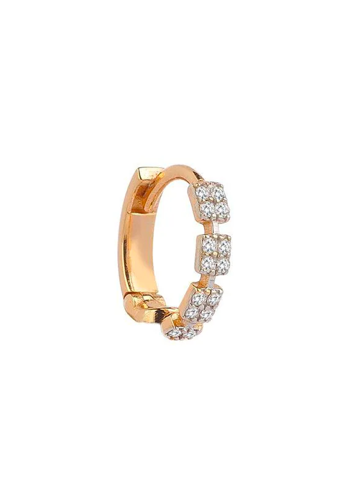 Boucle D'Oreille Isabella Hoop - Kismet By Milka
