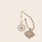 Créole Bettina Diamants Blancs Et Topaze London Blue