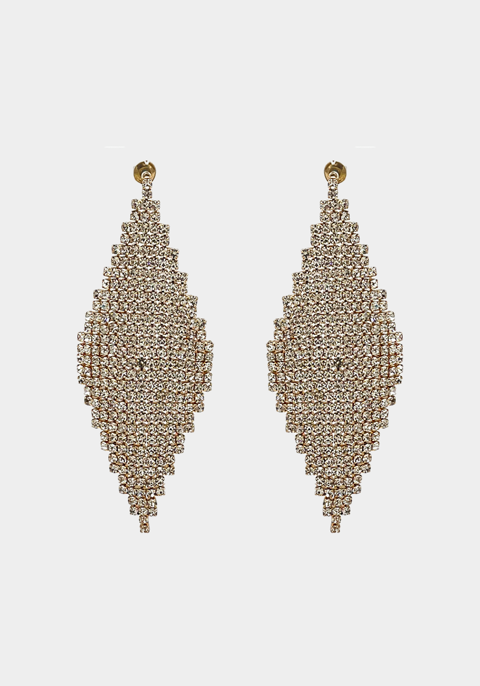 Boucles D'Oreilles Dany Plaqué Or