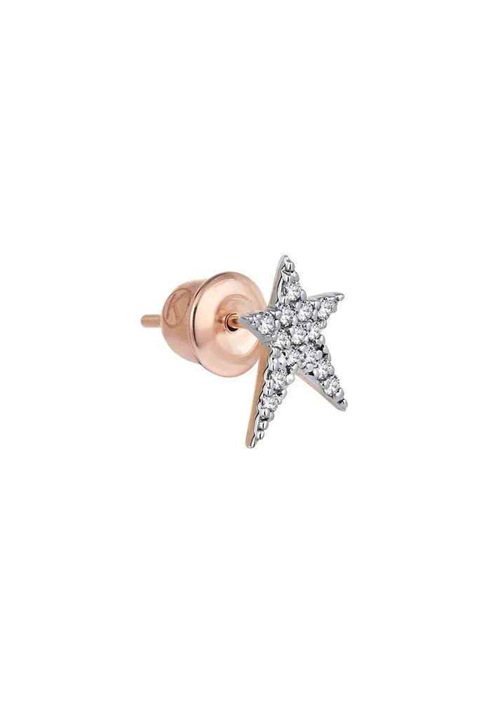 Boucle D'Oreille Maxi Pave Star Struck - Kismet By Milka