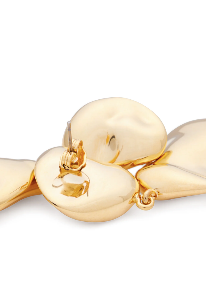 Boucles D'Oreilles Double Nugget - Vanessa Baroni