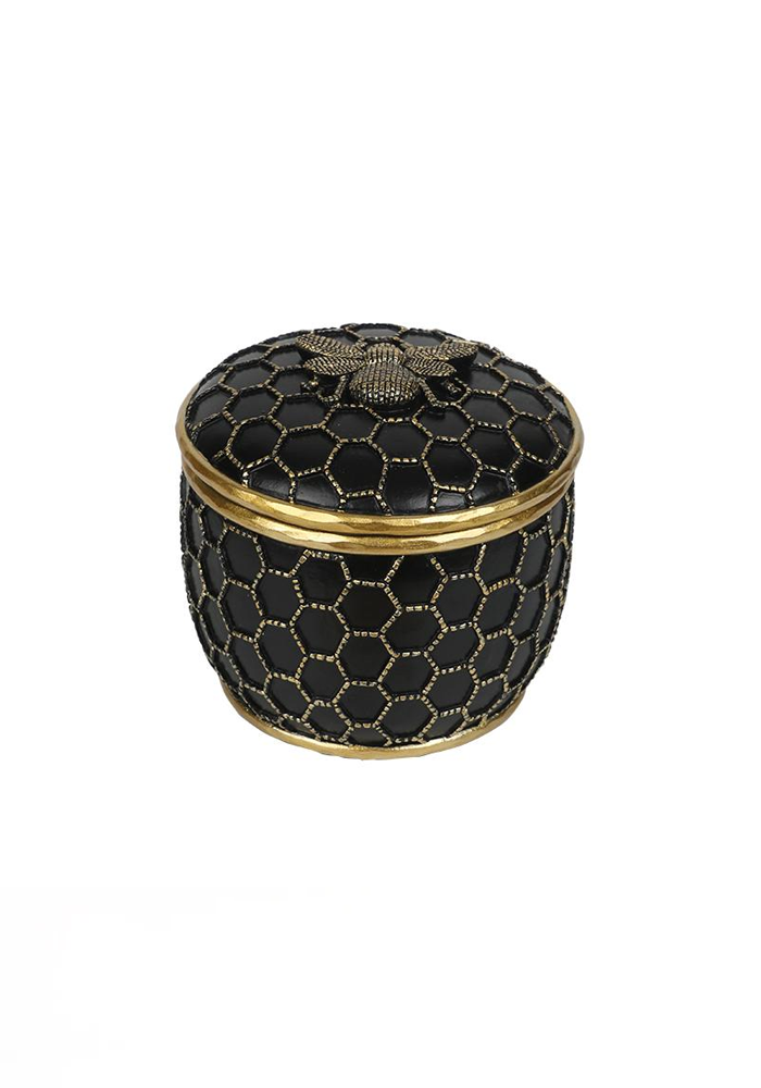 Boite Abeille Noire Et Dorée- Sélectionné par Blush