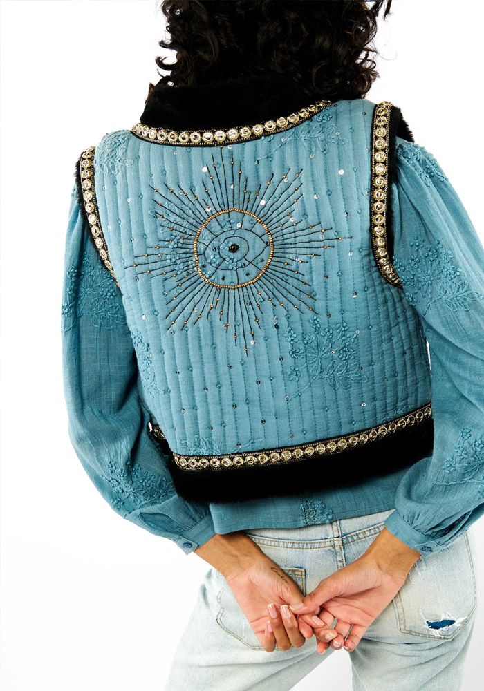 Bolero Isco Bleu - Wild Paris