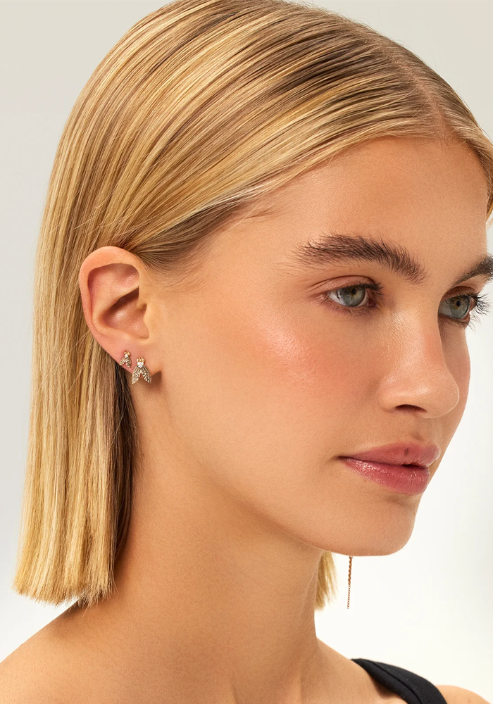 Boucle D'Oreille Midi Fly - Kismet By Milka