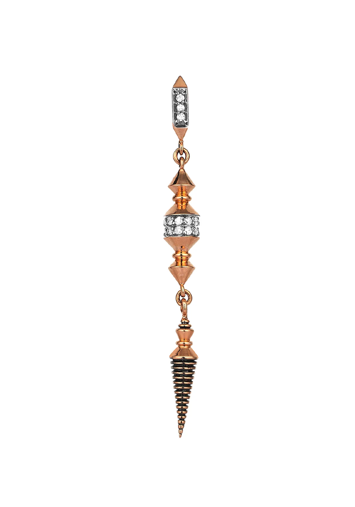 Boucle D'Oreille Ornamet Drop - Kismet By Milka