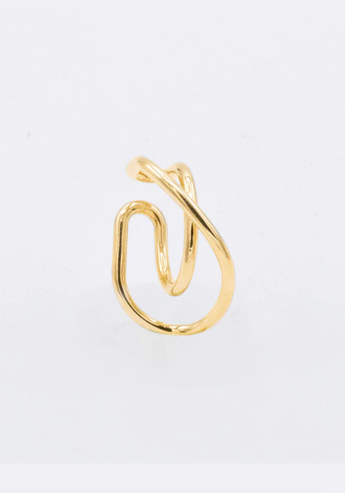 Earcuff Shell Vermeil - Mayrena