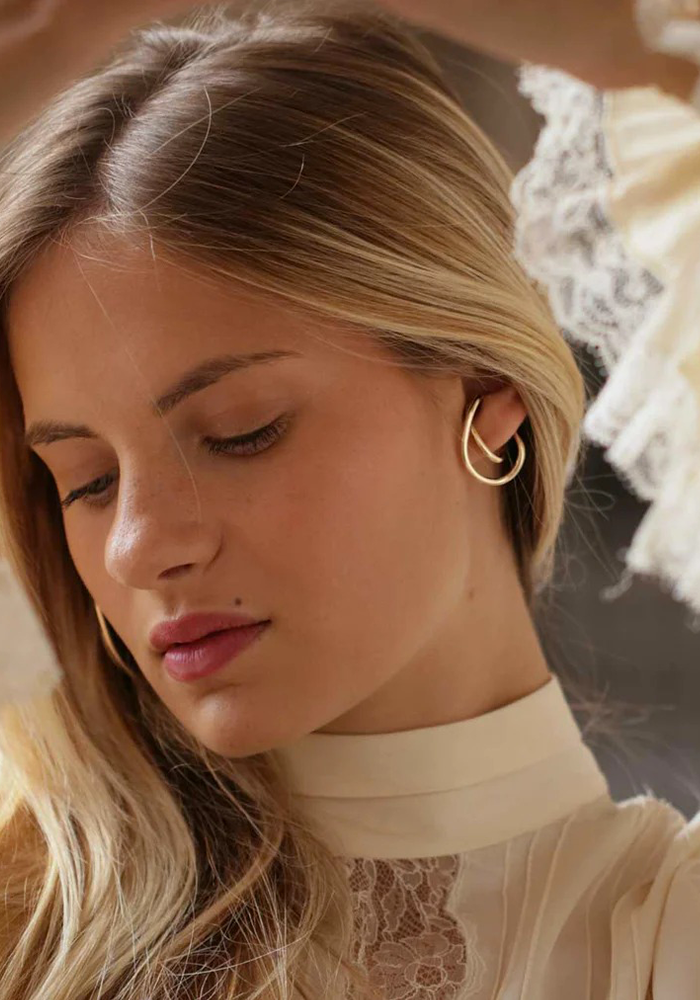 Earcuff Shell Vermeil - Mayrena