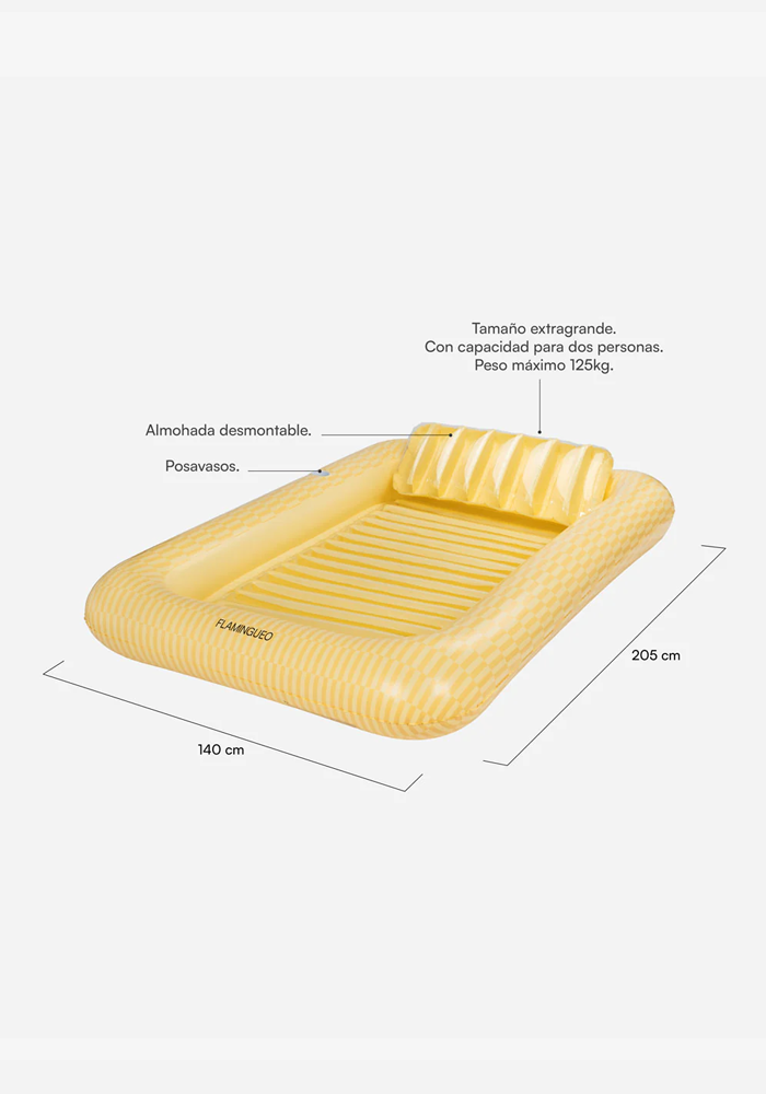 Bouée Portofino Jaune - Sélectionné Par Blush