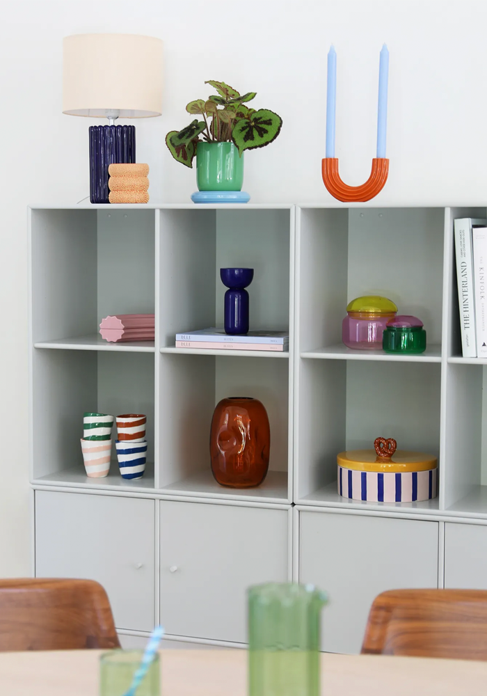 Vase Stack Bleue - &klevering