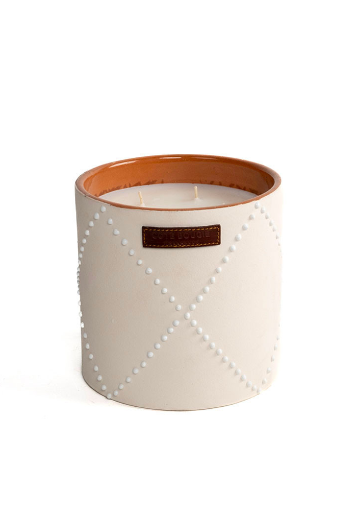 Bougie Nomad Blanc L - Côté Bougie