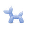 Blue Balloon Dog Candle
