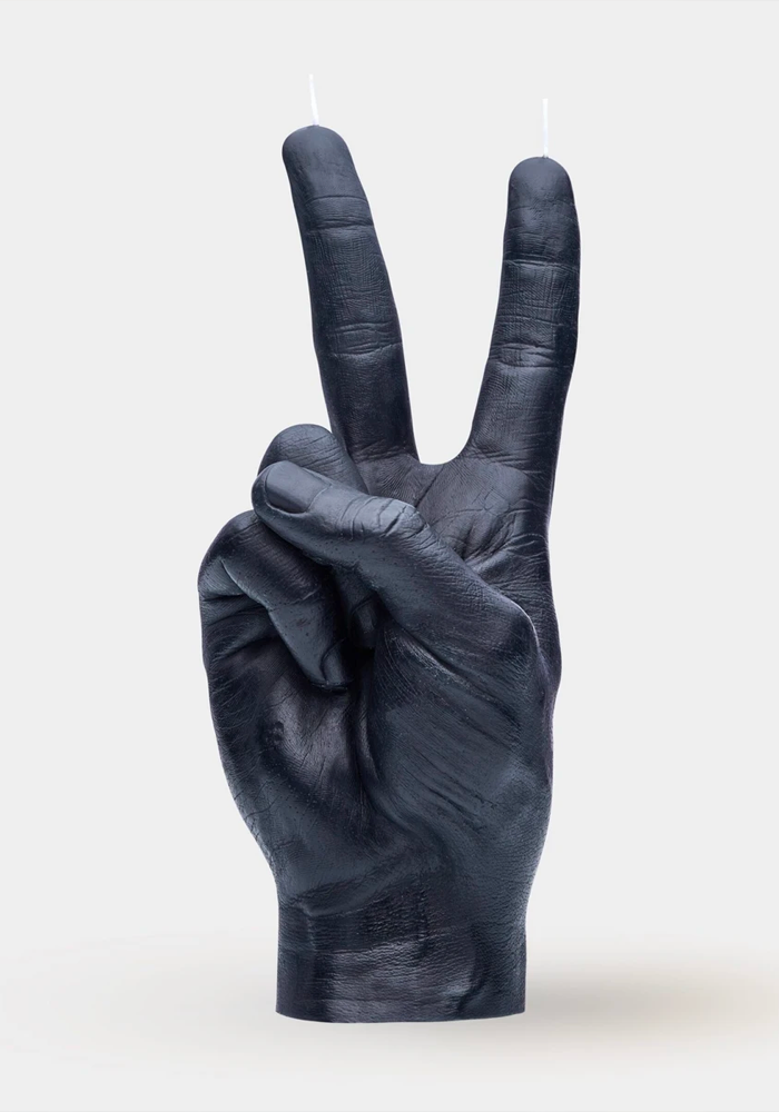 Bougie Peace Noire - Candle Hand
