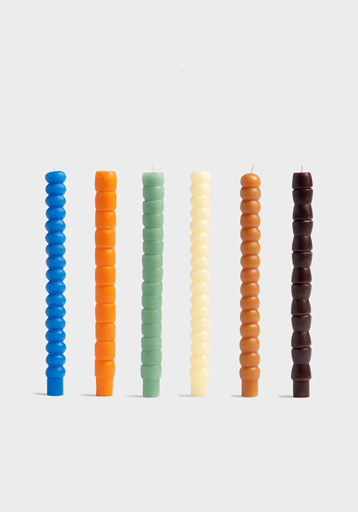 Bougie Pebble Orange - &klevering