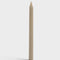 Grey Ripple Candle