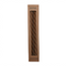 Set of 2 Long Brown Twisted Candles