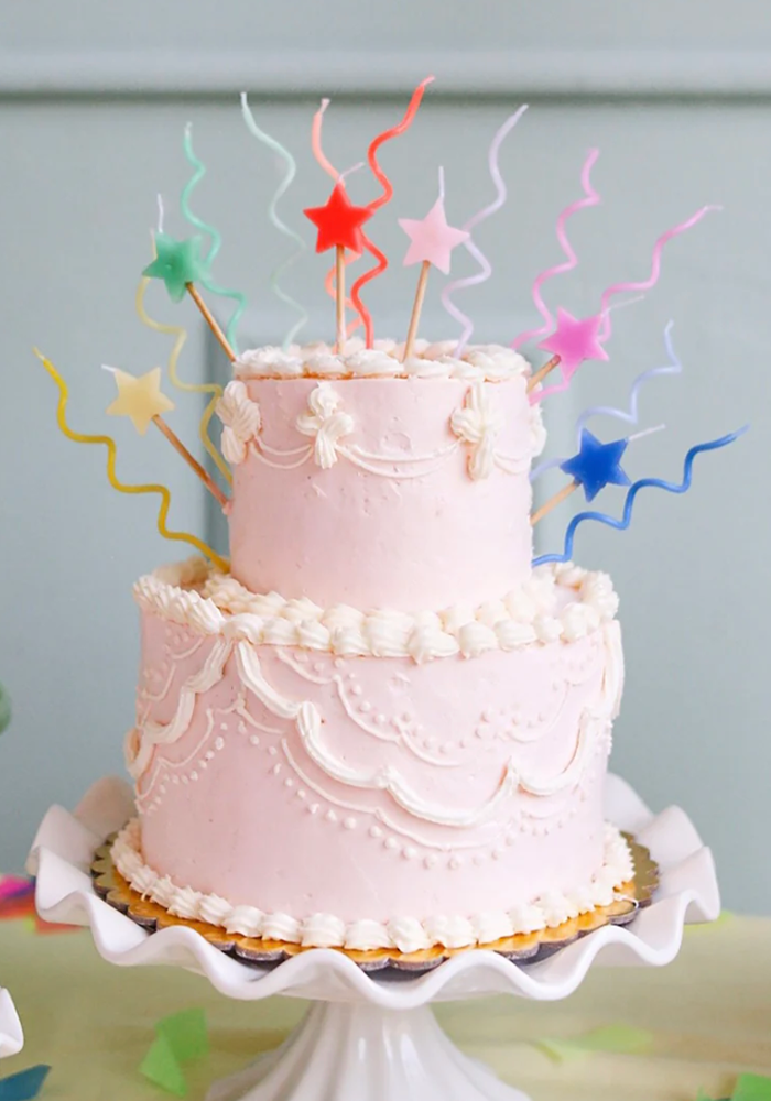 Boite De 6 Bougies Etoiles Multicolore - Meri Meri