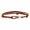 Pulsera para hombre Me Bass String Cord Mix Chocolate Naranja