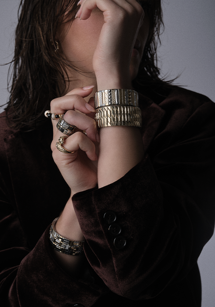 Bracelet Sig 18 Gold And Silver - Sigal