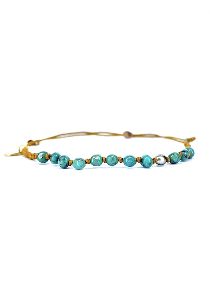 Bracelet Turquoise Keshi - Be By Cat