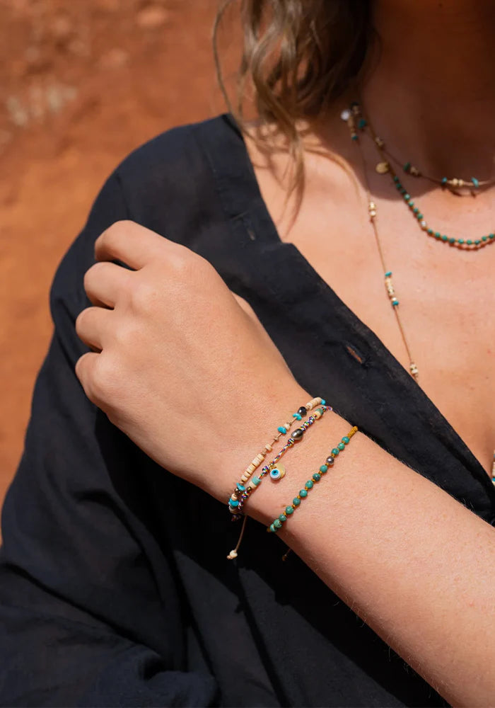Bracelet Turquoise Keshi - Be By Cat