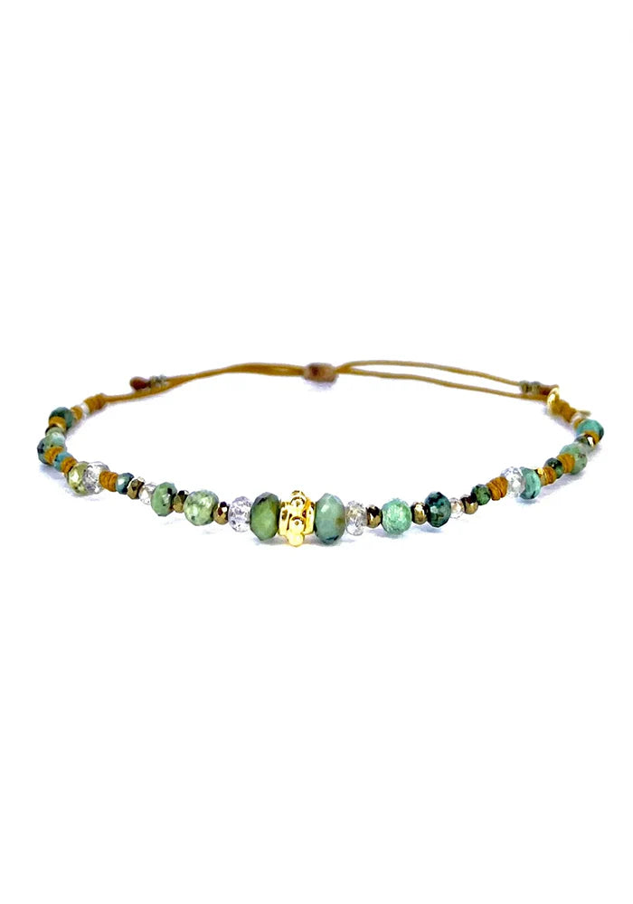 Bracelet Multi Pierres Fleur - Be By Cat