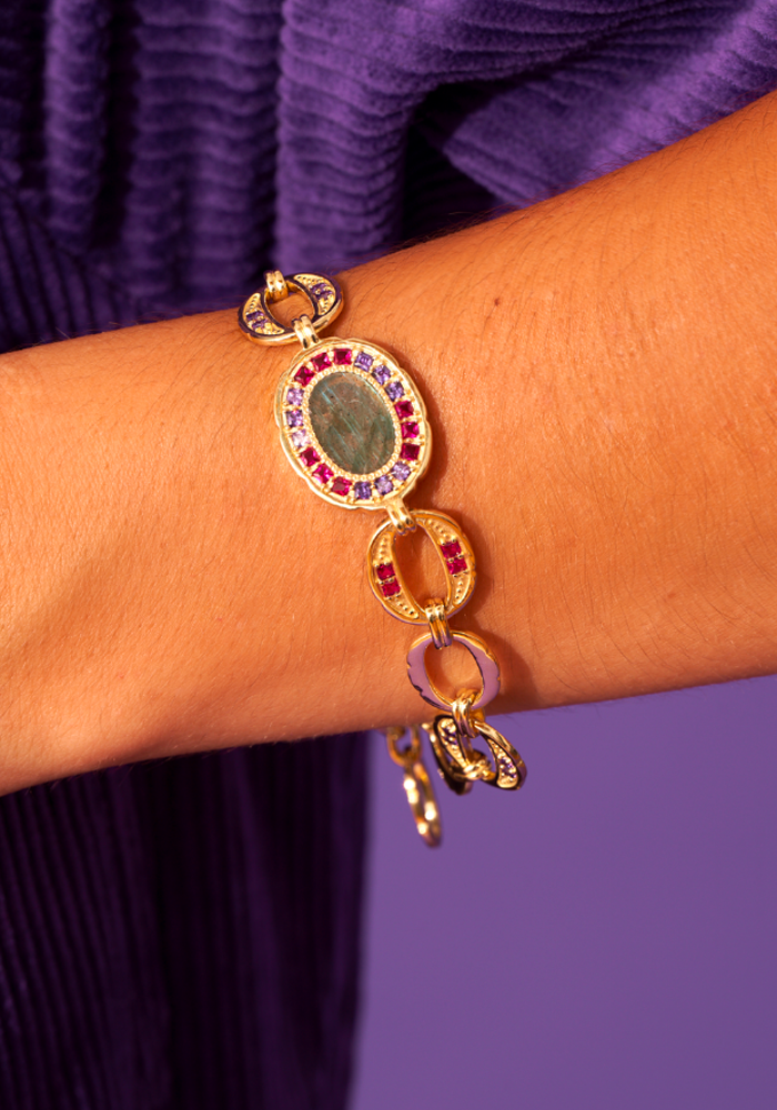 Bracelet Hera Labradorite - Be Maad