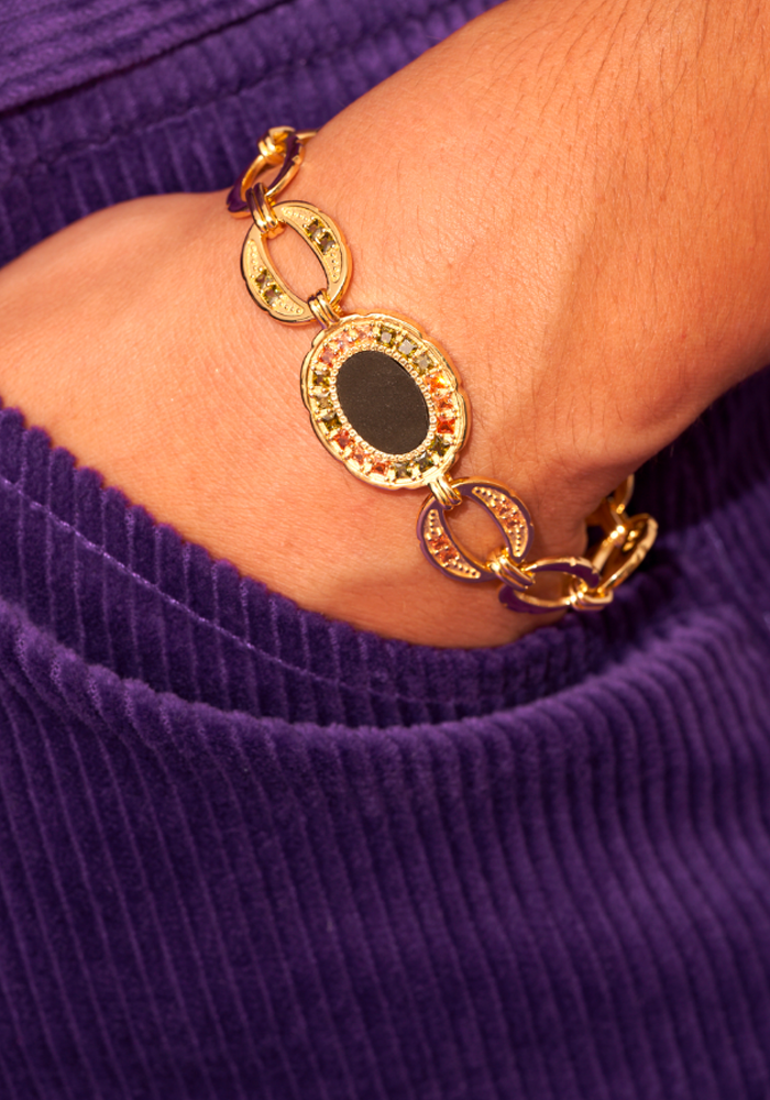 Bracelet Hera Obsidienne - Be Maad