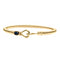 Big Bass String Hook Bracelet Gold Plated Lapis