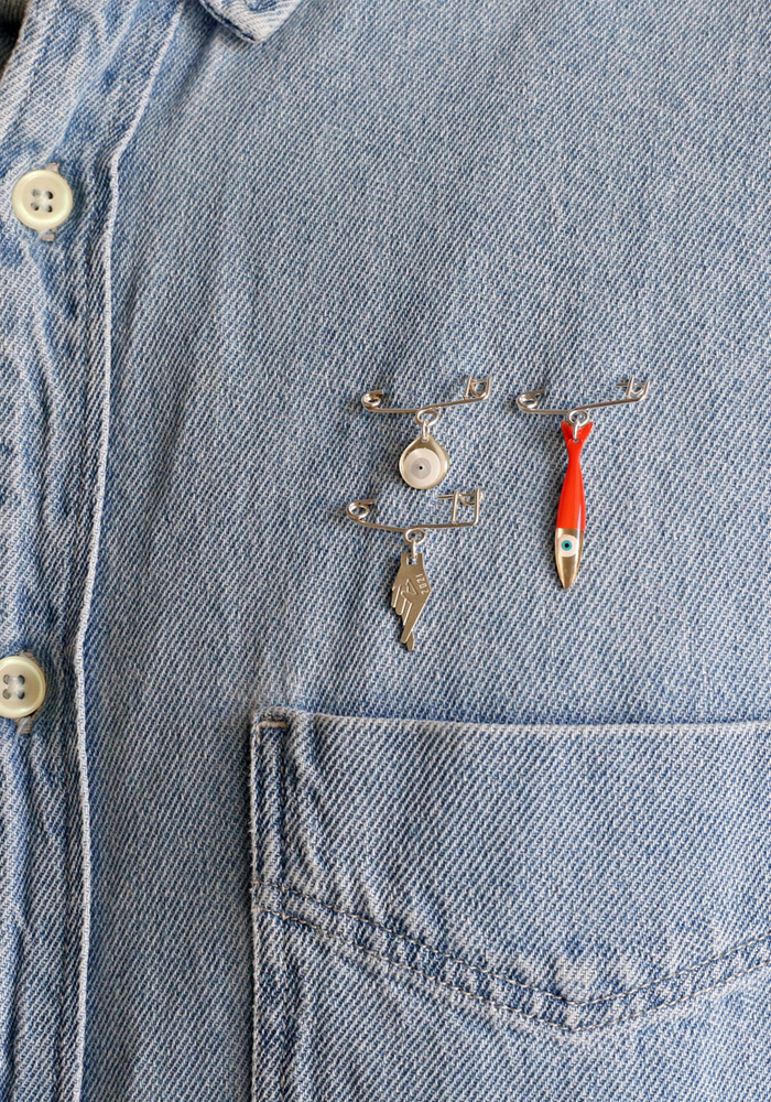 Broche Sardine XXS - Bord De L'Eau