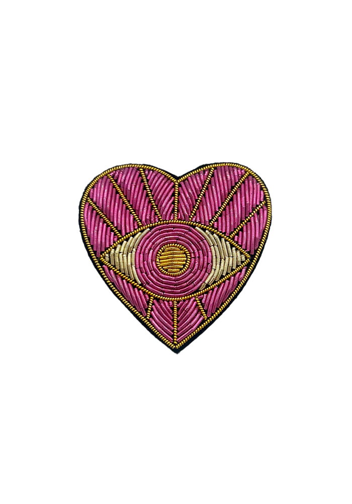 Broche Kira Grand Modèle Rose - Blush Sélection Bijoux