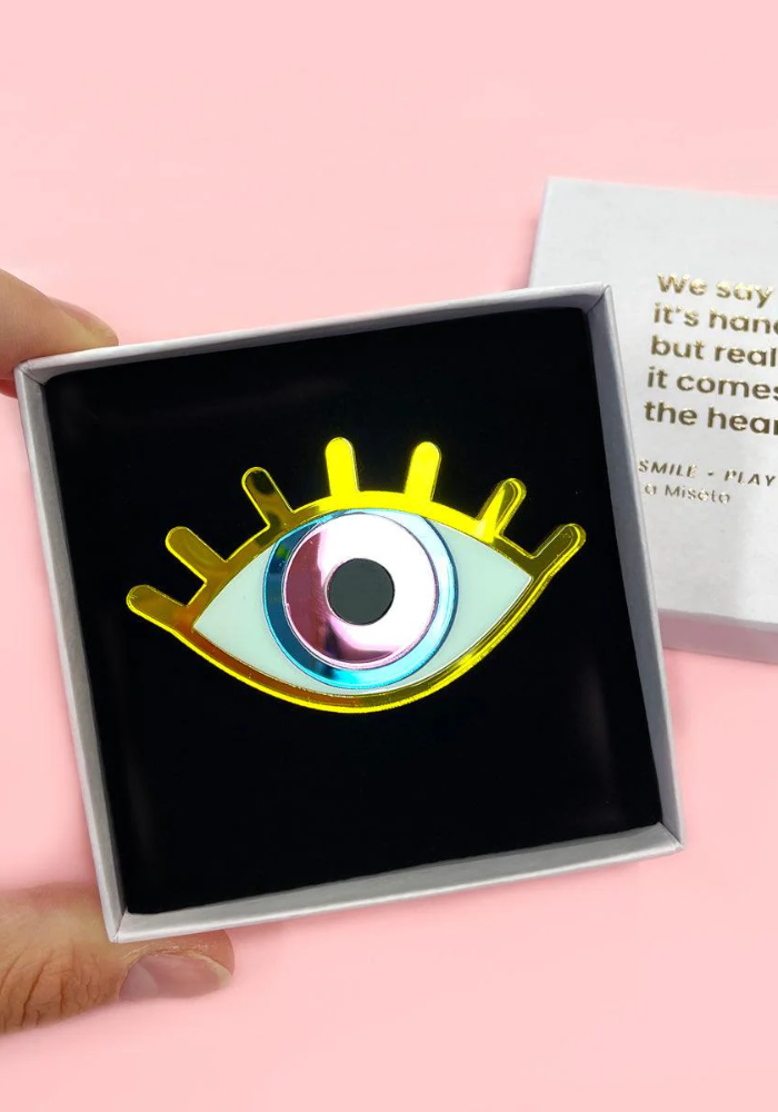 Broche Eye See You - Sélectionné par Blush