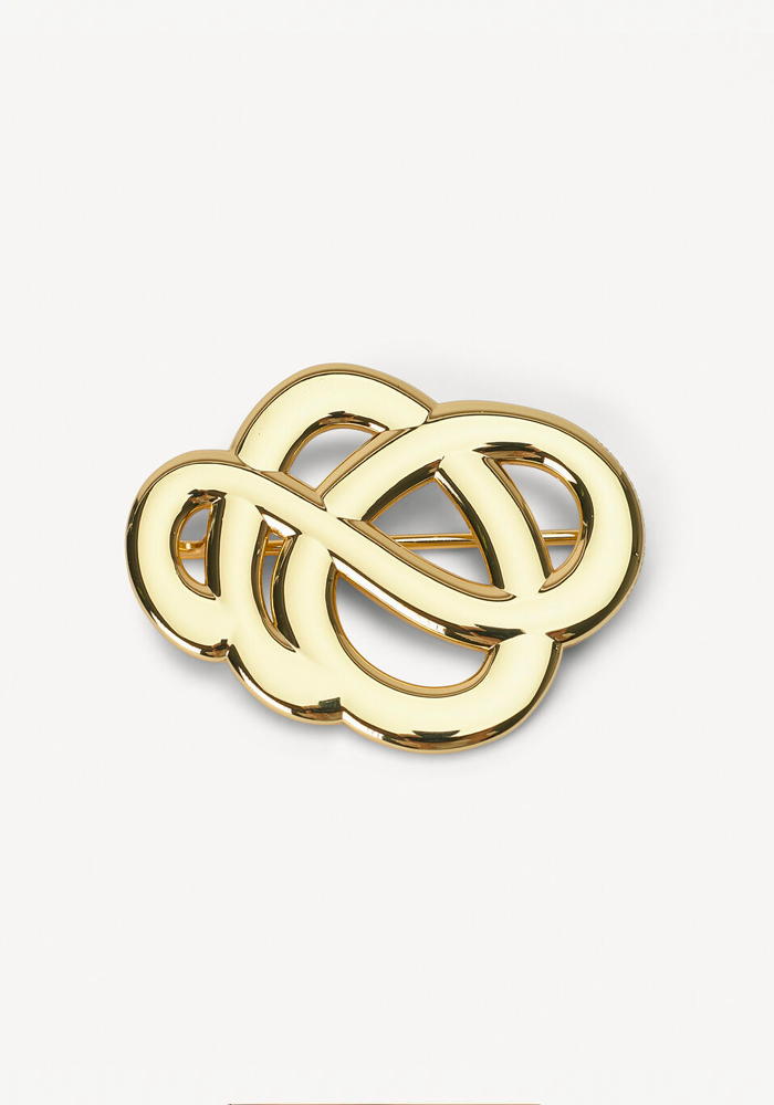 Broche Motif Tourbillon - By Malene Birger