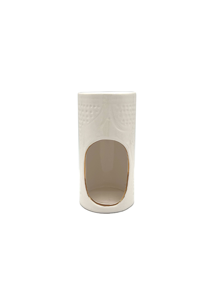 Brûleur De Parfum Empreinte Blanc - Chabi Chic