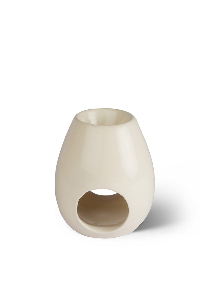 Brûle-Parfum Céramique Blanc - Côté Bougie