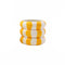 Lia Yellow Stripes Planter