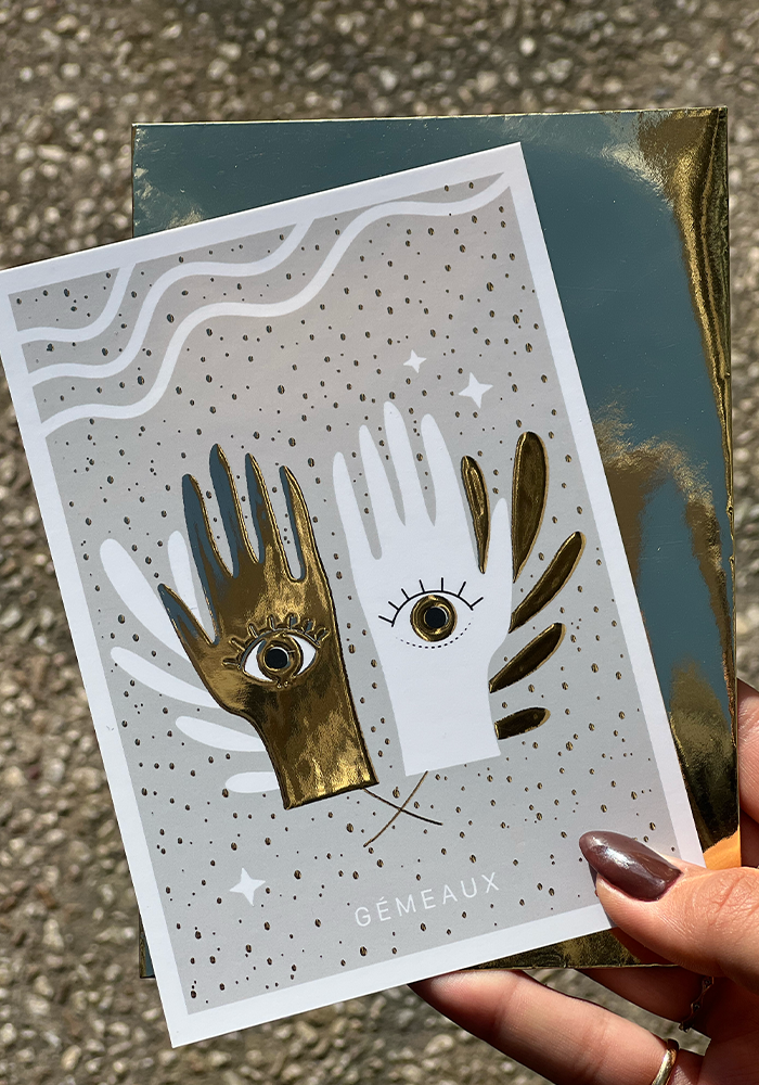 Gemini Sign Card