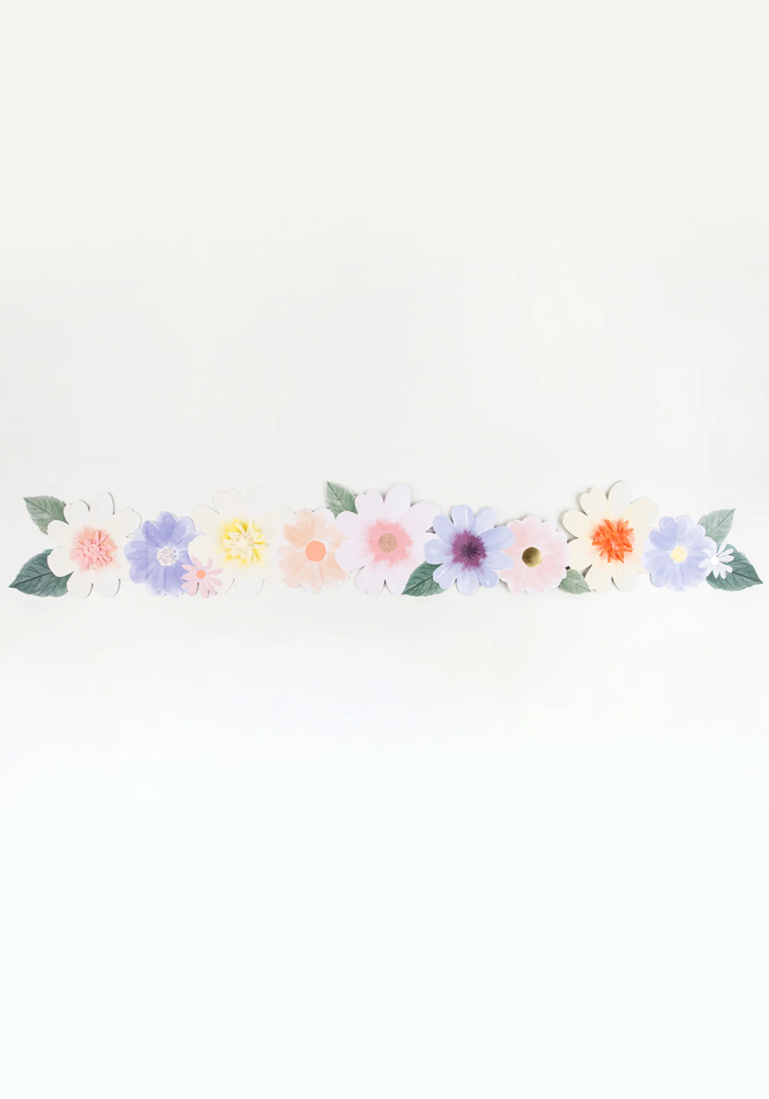 Carte Dépliante Multi Fleurs - Meri Meri