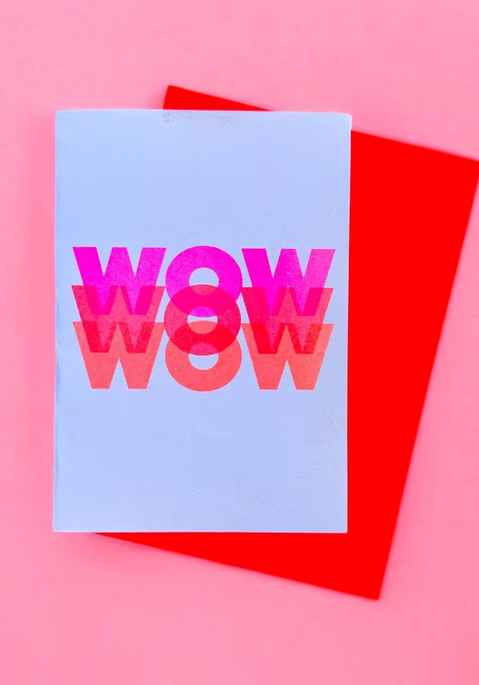 Carte Wow - Blush Sélection