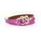 Pink Metallic Laminato La Barbier Belt