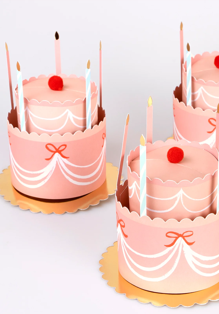 Lot De 8 Chapeaux De Fête Gâteau - Meri Meri