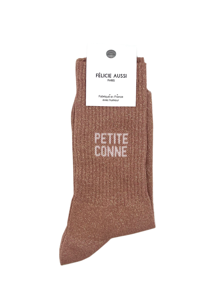 Chaussettes Petite Conne Paillettes - Félicie Aussi