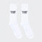 Too Drunk To Work Men's Socks White