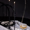 Box of 20 Candles And 10 Dark Candleholders