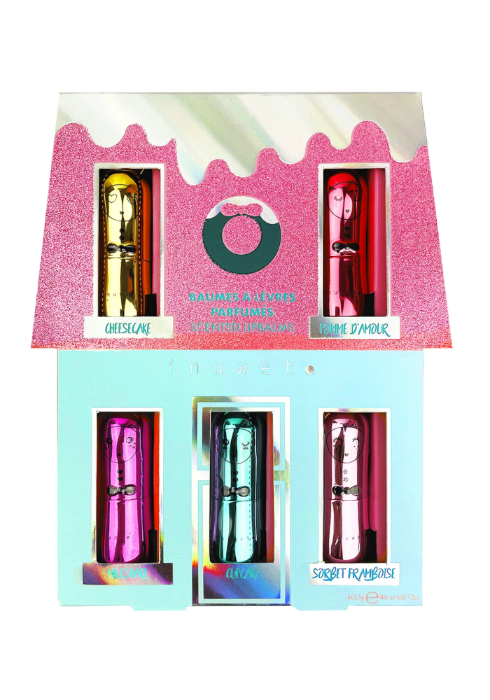 Coffret House Of Winterland 5 Baumes à Lèvres - Inuwet