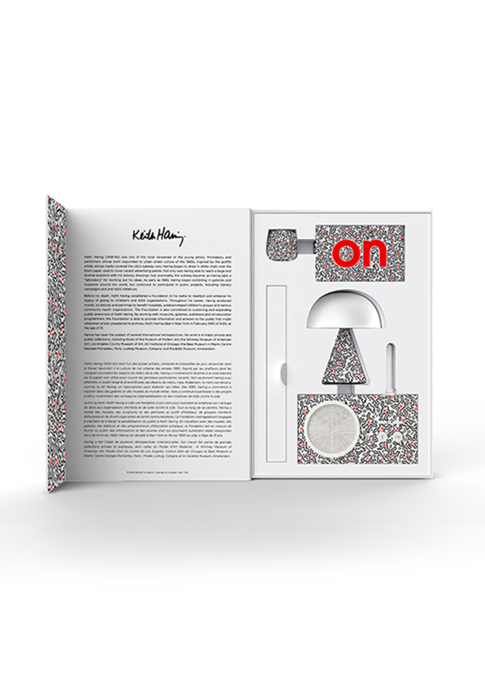 Coffret Cadeau Lexon X Keith Haring - Love White