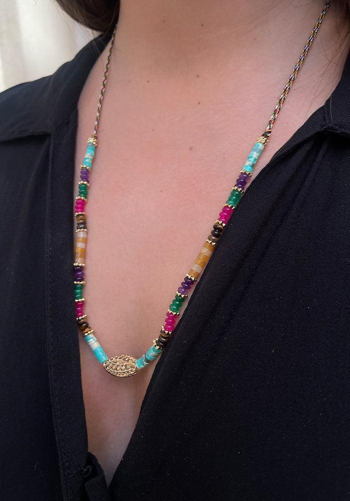 Collier Avara Multicolore - Maison Baïka