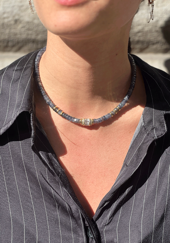 Choker Elon Iolite - Hanka Ïn