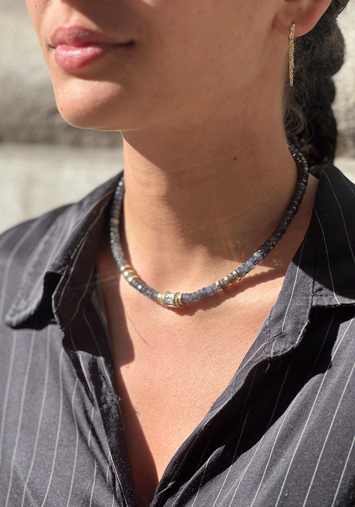 Choker Elon Iolite - Hanka Ïn