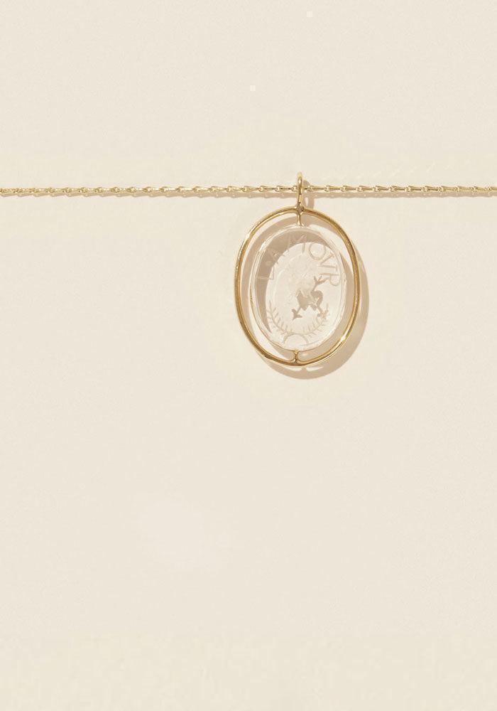 Collier L'Amour N°1 Cristal - Pascal Monvoisin