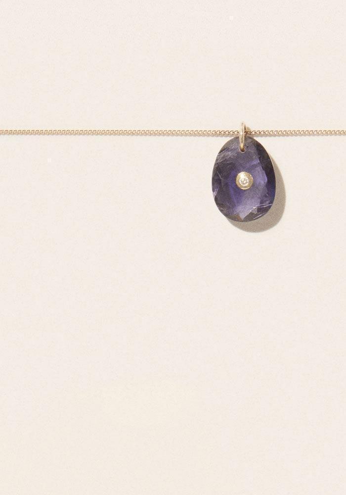 Collier Orso N°1 Iolite - Pascale Monvoisin